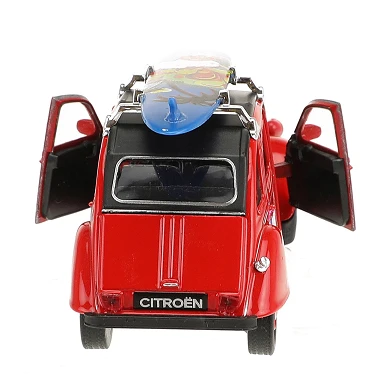 Welly Citroen mit Surfbrett-Modellauto