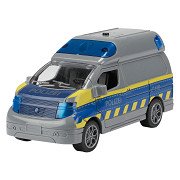 Cars et camions Friction Fourgon de police (DE) avec lumière et son