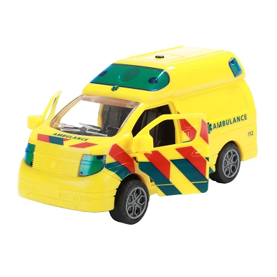 Ambulance à friction Cars et camions (NL) avec lumière et son