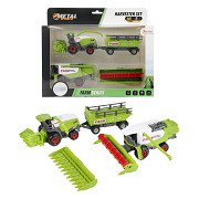 Metall-Landwirtschaftsmaschine mit Anhänger, 2-tlg.