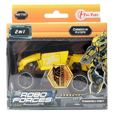 Roboforces verändern Roboter-Pick-up-Truck-Metall