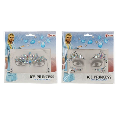 Diamants de visage de princesse de glace