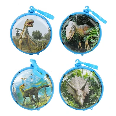 Porte-clés World of Dinosaurs avec mini dinosaures