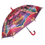 Princesse Amis Parapluie Princesse, 80 cm