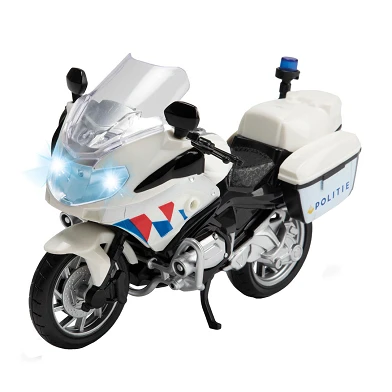 Polizeimotorrad Niederländisch mit Licht und Ton