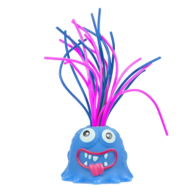 Lustiges Monster mit ausziehbaren Haaren und Sound