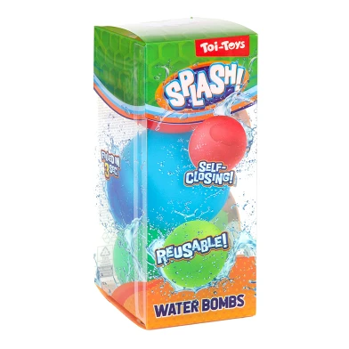 Ballon d'eau Splash réutilisable à fermeture automatique, 3 pcs.