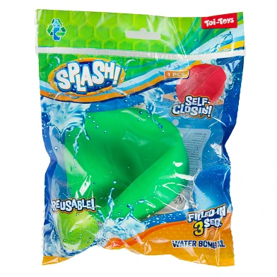 Ballon d'eau Splash XL réutilisable à fermeture automatique