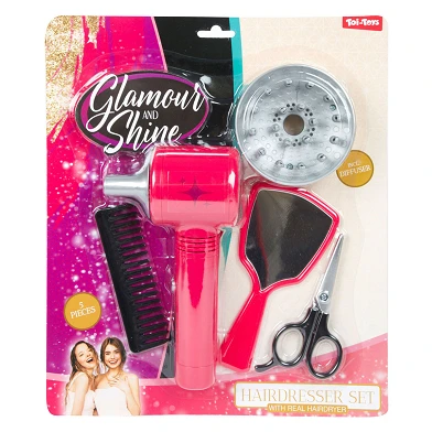 Kit de coiffure Glamour Shine avec diffuseur Fohn