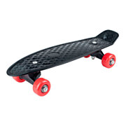 Mini-Skateboard Schwarz, 42 cm