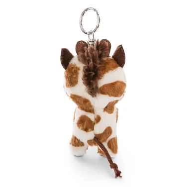 Nici Glubschis Porte-clés en peluche Girafe Halla, 9 cm