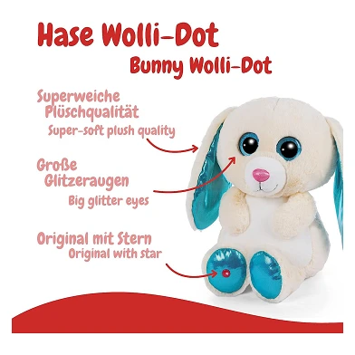 Nici Glubschis Plüschtier Wolli-Dot, 45cm