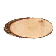Machen Sie Ihr eigenes Baumrinden-Namensschild, 30 cm