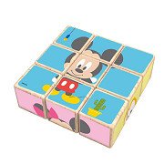 Disney Mickey Mouse Blockpuzzle Holz, 9tlg.