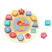 Disney Winnie de Poeh Leerklok en Vormenpuzzel Hout, 13dlg.