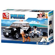 Sluban Polizeiauto mit Hund