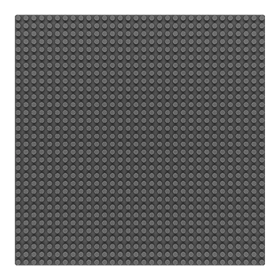 Sluban Grundplatte – Grau