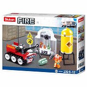 Roboterübung der Feuerwehr Sluban