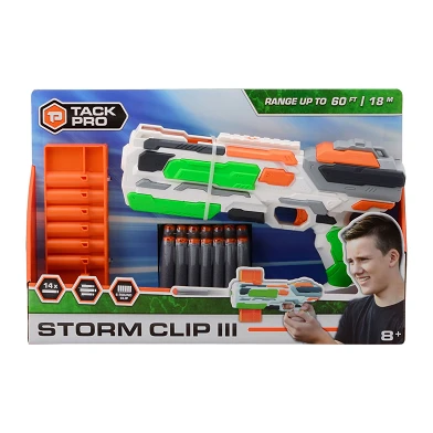 Tack Pro Storm Clip III mit 14 Darts