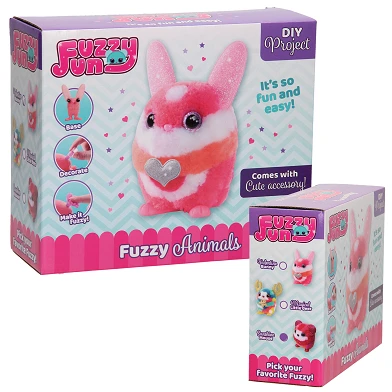 Fuzzy Fun Animals XL - Maus