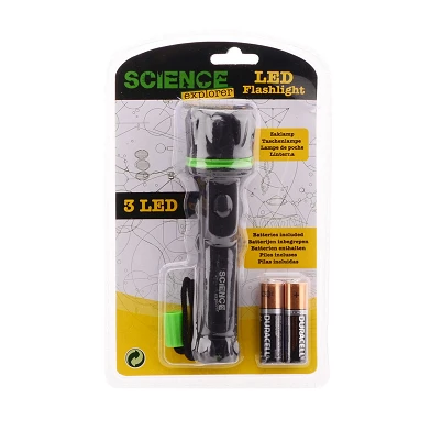 Lampe de poche LED pour explorateur scientifique