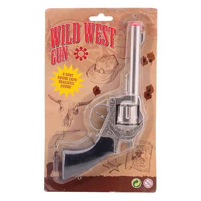 Wild West Cowboy Revolver, 8 shots