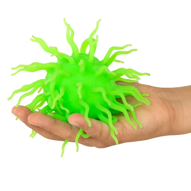 Spike-Flauschball mit Licht, Ø 12 cm
