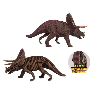 Animal World Dino recto-verso - Triceratops