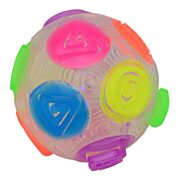 Crazy Flashing Rainbow Bounce Ball mit Licht