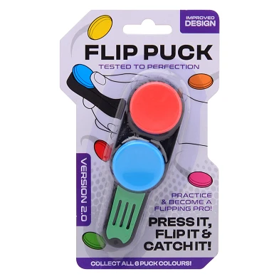 Pop-Puck Flip & Catch-Geschicklichkeitsspiel