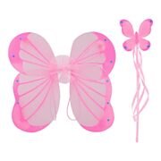 Schmetterlingsflügel mit Zauberstab