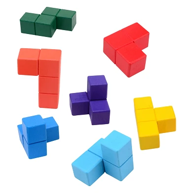 Cube magique en bois