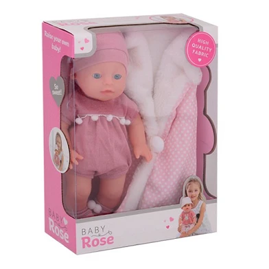 Baby Rose Poupée Deluxe, 35 cm