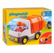 Playmobil 1.2.3. Vuilniswagen - 6774