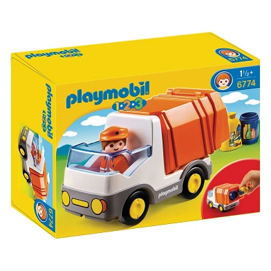 Playmobil 1.2.3. Müllwagen - 6774