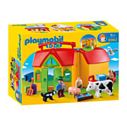 Playmobil 6962 Meeneemboerderij met Dieren