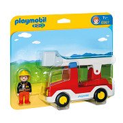 Playmobil 6967 Feuerwehrauto mit Leiter