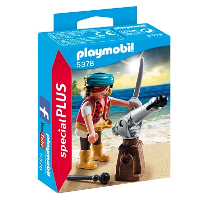 Playmobil 5378 Piraat met Scheepskanon