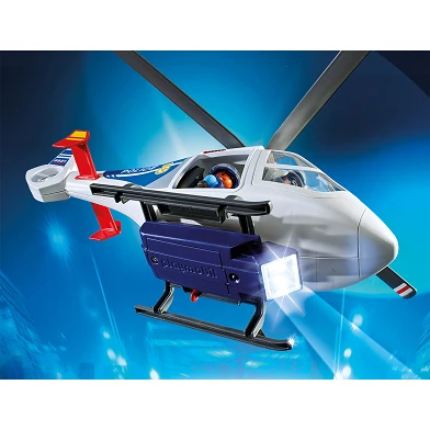 Playmobil 6921 Politiehelikopter met LED-zoeklicht