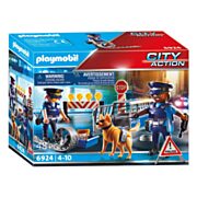 Playmobil City Action Politiewegversperring - 6924