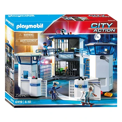 Playmobil City Action Commissariat de Police avec Prison - 6919
