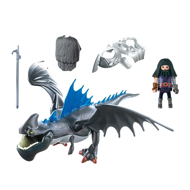 Playmobil Dragons 9248 Drago & Bepantserde Draak