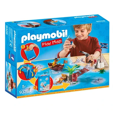 Playmobil 9328 Piraten met Plattegrond