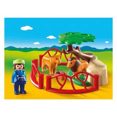 Playmobil 1.2.3. Leeuwenverblijf - 9378