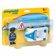 Lobbes Playmobil 1.2.3. Politiewagen - 9384 aanbieding