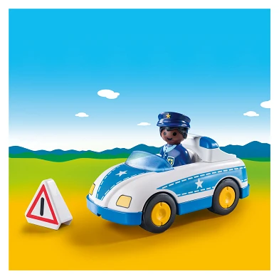 Playmobil 1.2.3. Politiewagen - 9384