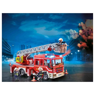 Playmobil City Action Feuerwehr-Leiterwagen – 9463