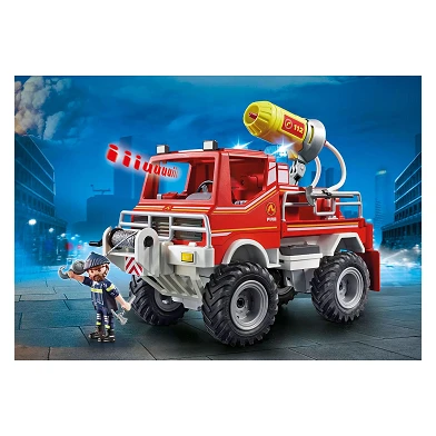 Playmobil City Action Feuerwehr Geländewagen mit Wasserwerfer - 9466