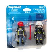 Playmobil City Action Duopack Brandweerlui - 70081