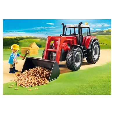 Playmobil Country Grote Tractor met Aanhangwagen - 70131